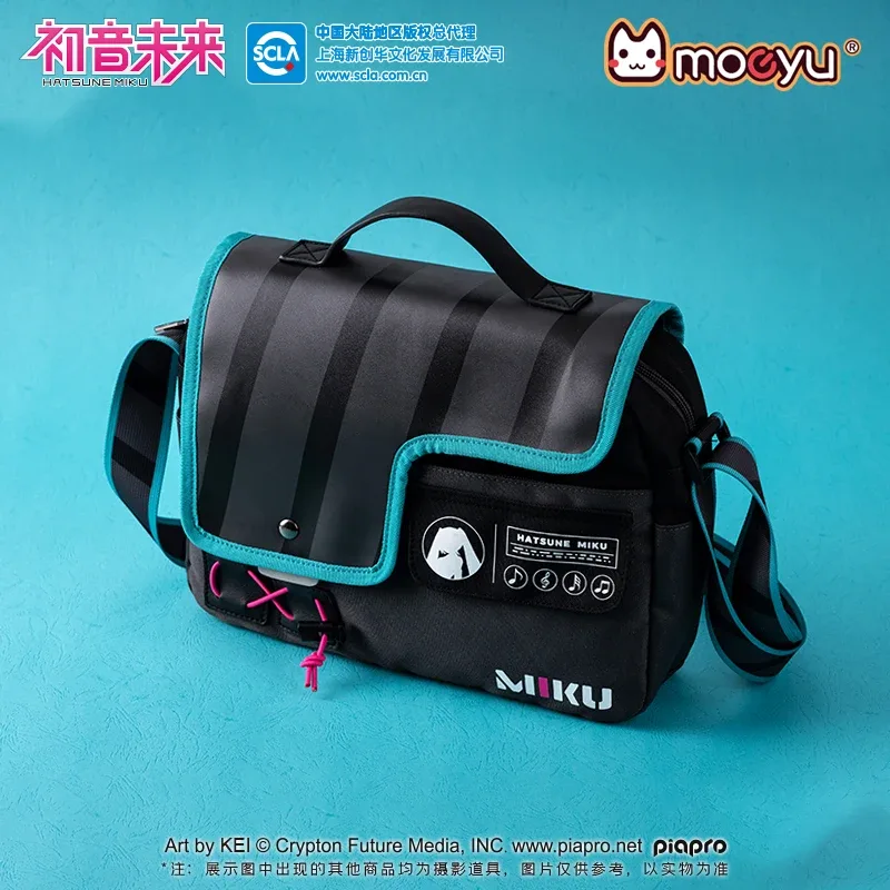 Moeyu-Sac à Main à Bandoulière Anime Ata ku pour Femme et Homme, Vocaloid Cosplay, Sacs d'École pour Étudiant, Fourre-Tout à la Mode