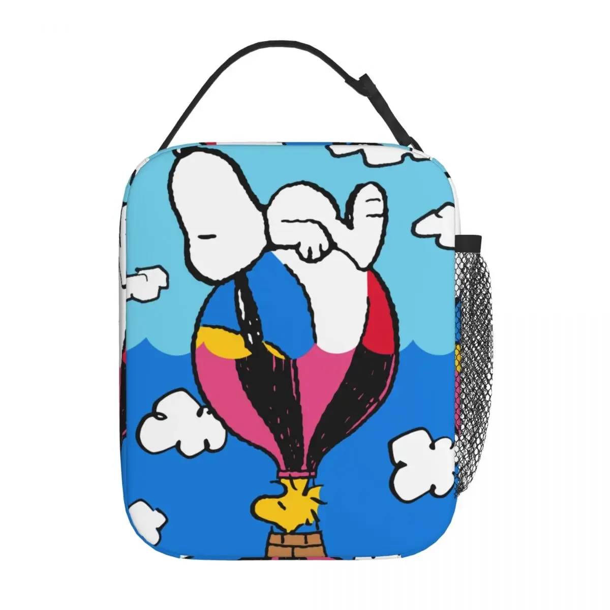 s-dog-snoopies cartoon merch sac isotherme pour le déjeuner, sac isotherme pour le travail, sac de rangement pour aliments, boîtes à déjeuner thermiques portables