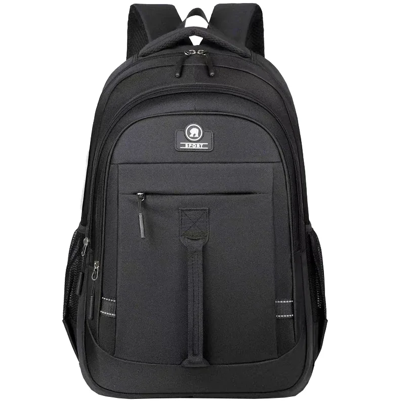 le sac à dos pour hommes est idéal pour les voyages d’affaires. il a une conception portative avec de multiples poches et sert de sac à livres.