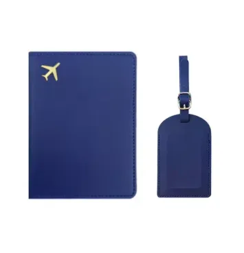 étiquette bagage cuir gravé avion doré gris orange beige noir rouge kaki rose vert voyage identité