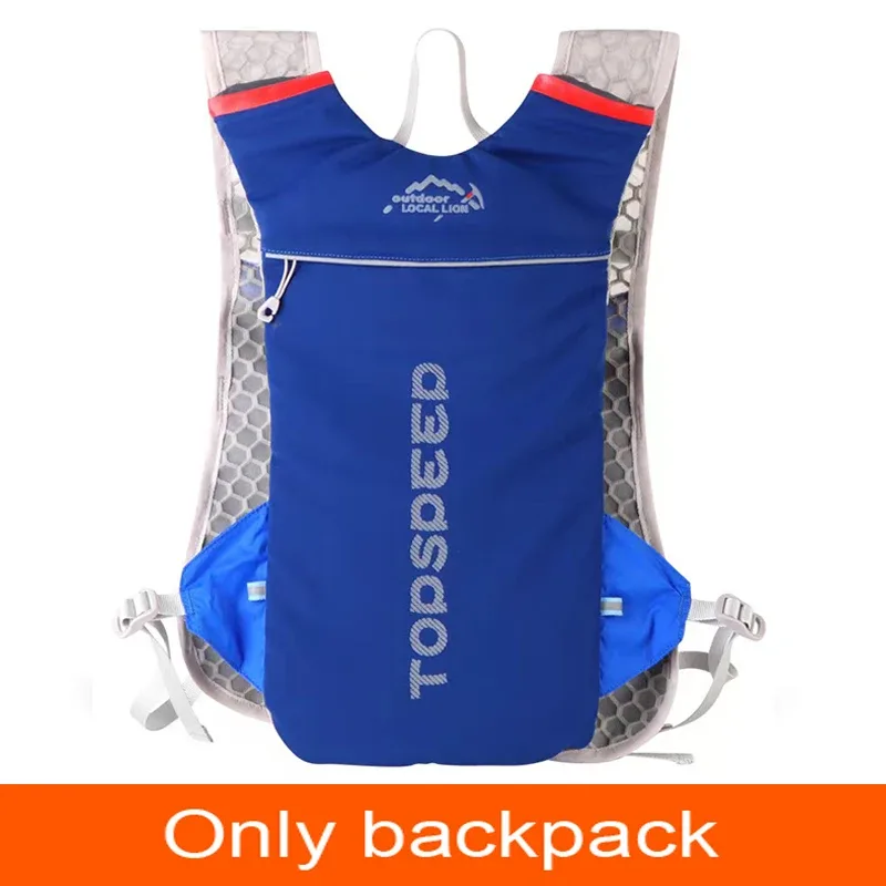 sac à dos d'hydratation pour course à pied 5l, sac de course ultra léger pour marathon, sac à dos de vélo, option gourde souple 500ml