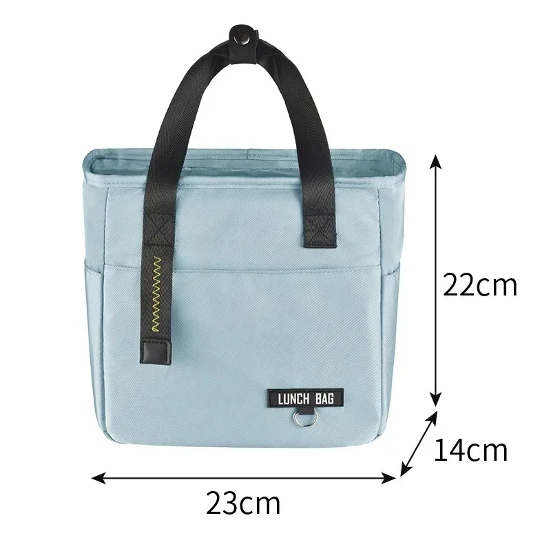 sacs de rangement à fermeture éclair pour femmes, sacs isothermes de voyage pour pique-nique, sacs à main, boîte à lunch bento, sac thermique grande capacité pour aliments