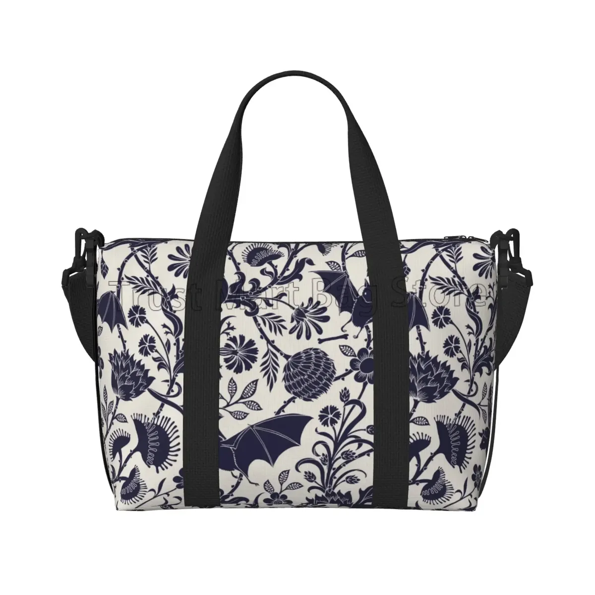 goth halloween chauves-souris imprimer sac de sport chauves-souris noires animaux volants sacs de voyage de nuit sac à bagages sacs de week-end pour femmes hommes