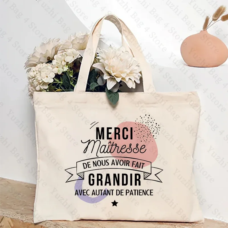 sac fourre-tout de shopping de mode pour femmes avec professeur de chouette et sac à bandoulière design hibou cadeau pour éducatifs cadeau maitresse d'école