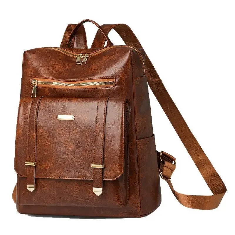 nouveauté sac à dos sac à main pour femmes en cuir pu anti-vol voyage sac à main sacs à bandoulière