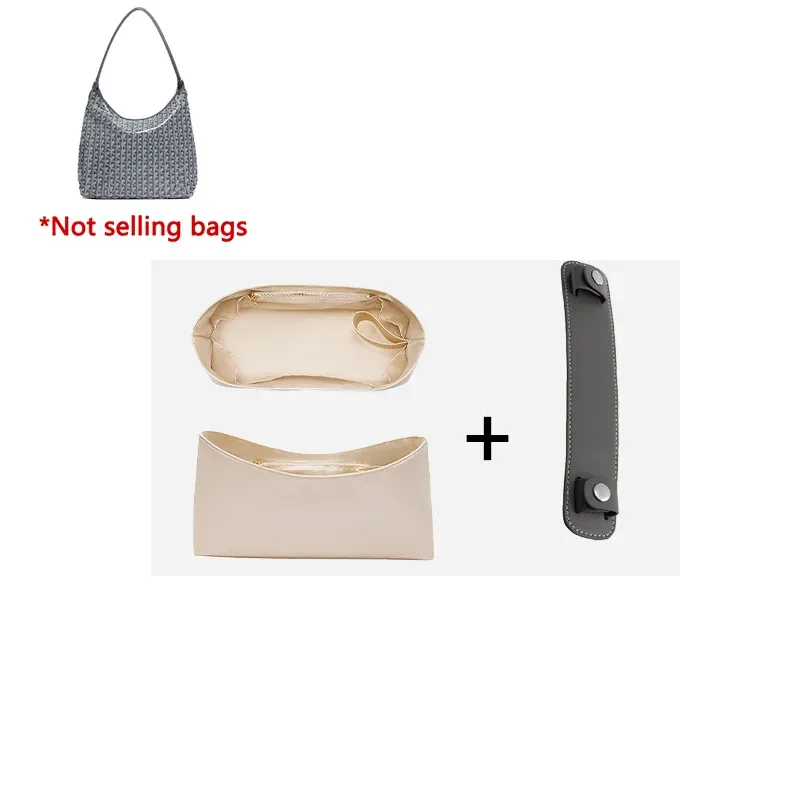 papier dupont pour sac bohe hobo, insert organisateur, sac durable et imperméable, support de rangement ordonné, doublure intérieure, accessoires de sac soignés