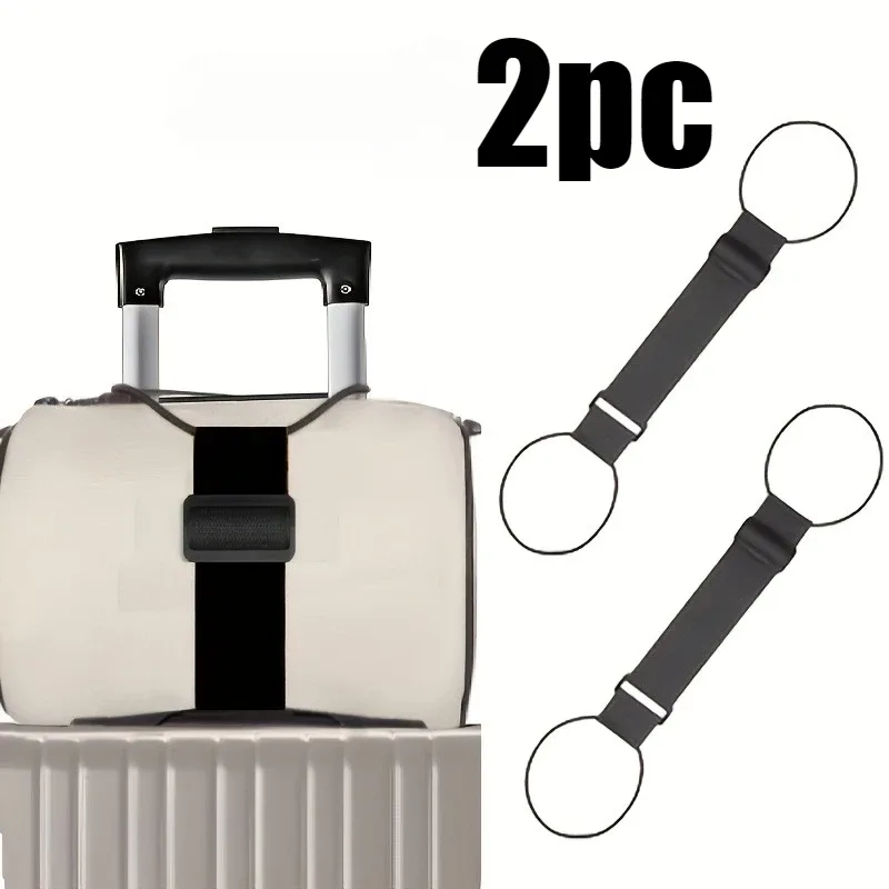 ceinture bagage polyester noir anneaux métalliques ajustable anti chute voyage polyvalente transport sac main vestes
