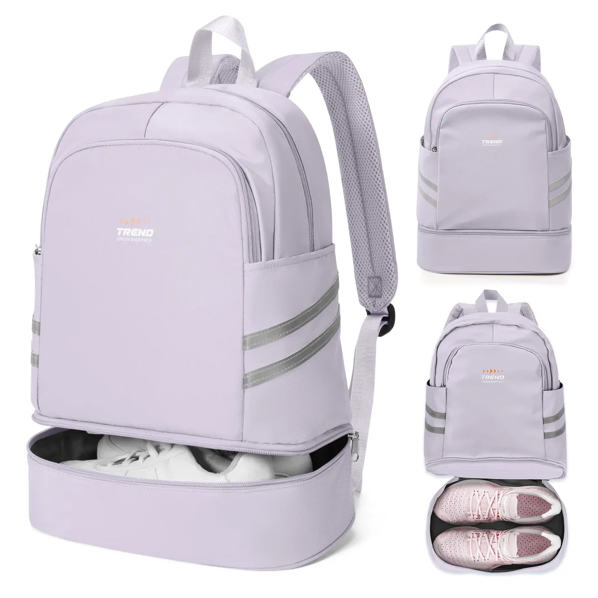sac à dos de gymnastique pour femmes avec compartiment à chaussures, sac à dos de voyage pour femmes, sac à dos de sport étanche, sac à dos de plage pour fitness et natation ﻿