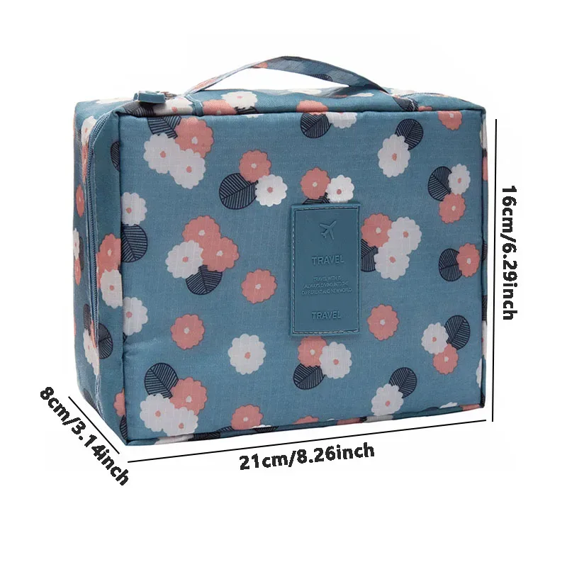 sac de maquillage de voyage multifonctionnel pour filles, organisateur de cosmétiques portable imperméable avec plusieurs compartiments pour femmes