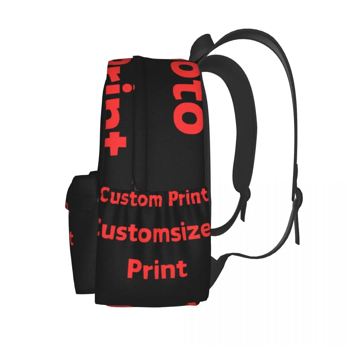 votre photo sac à dos imprimé personnalisé unisexe logo personnalisé motif sacs à dos polyester jolis sacs d'école sac à dos design de voyage