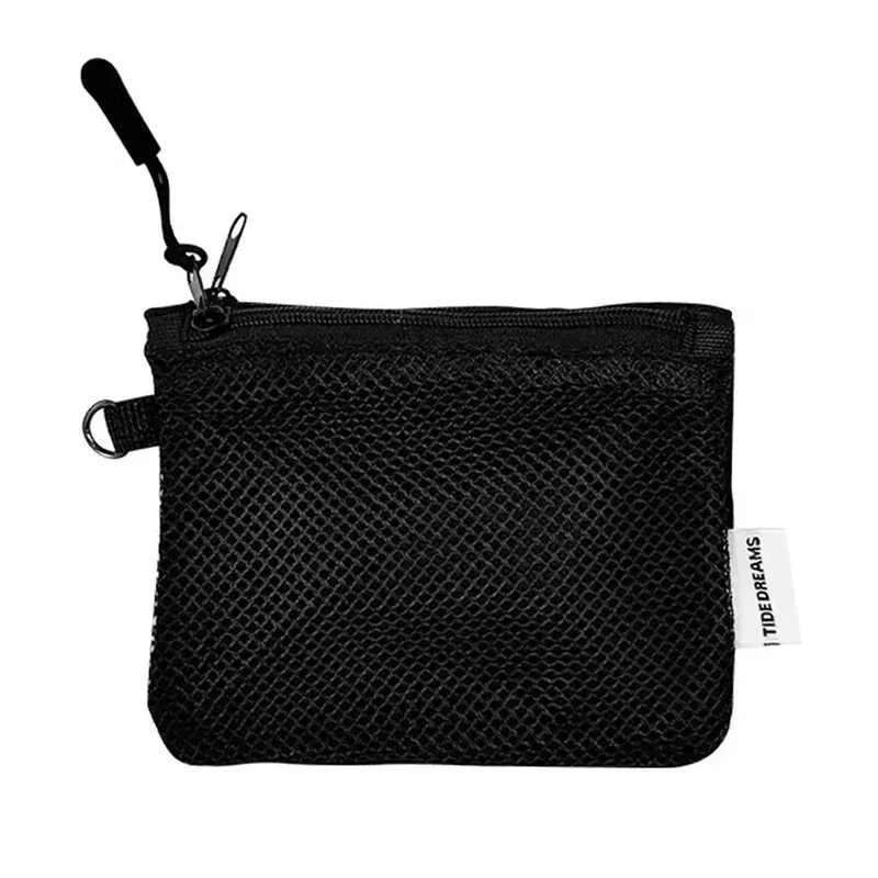 organisateur voyage polyester gris blanc orange jaune perles canard porte clés petit sac carré ovale rectangulaire cosmétiques transport pratique compact
