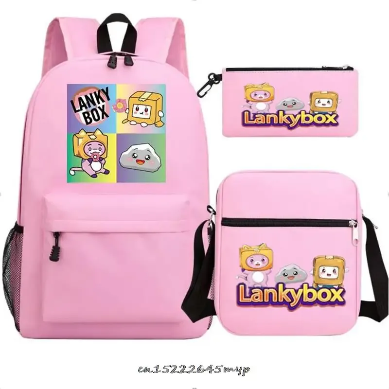 sac dos nylon fleurs dessin animé bleu noir rose galaxie personnages mignons poche latérale fermeture glissière usage voyage capacité grande