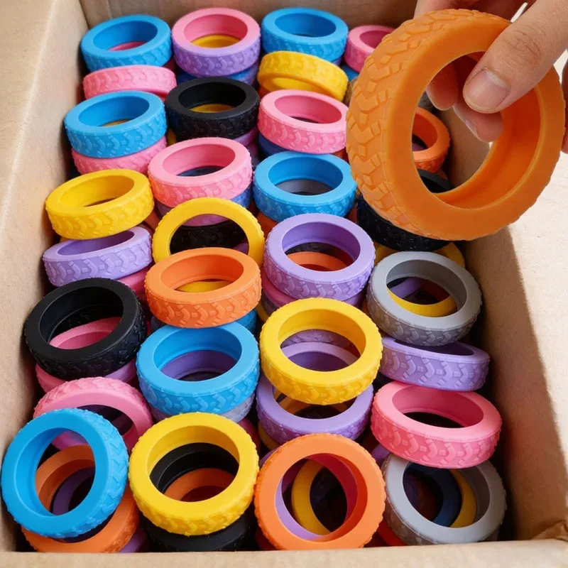 protège-roues de bagages en silicone, couvre-roulettes anti-bruit, accessoires de valise de voyage