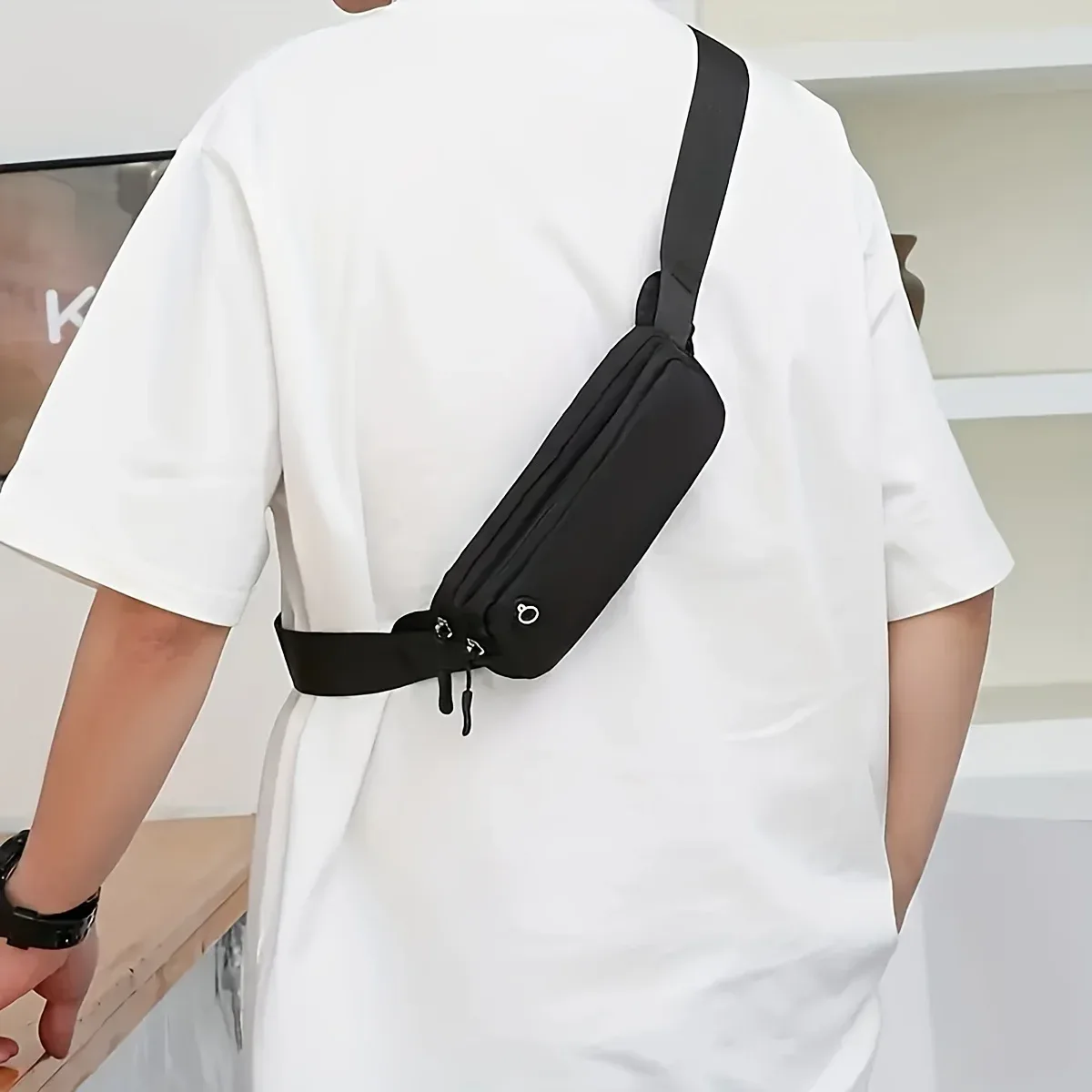 sac à bandoulière en nylon ultra-fin, léger, pour les déplacements, le fitness, la course à pied, le sport, portable, étanche, a package