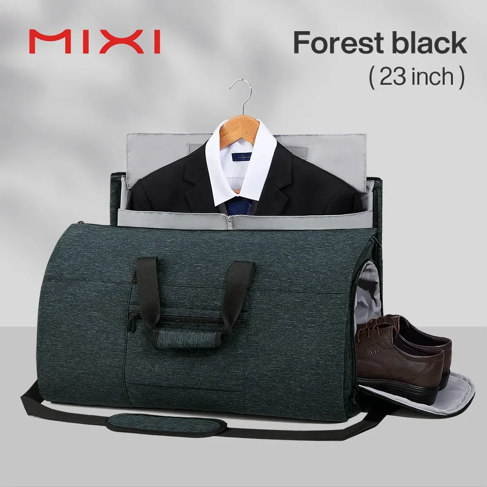 réi-sac de sport convertible multifonctionnel pour vêtements, sac de rangement imbibé avec poudres à chaussures, grande capacité, bagage à main pour voyage