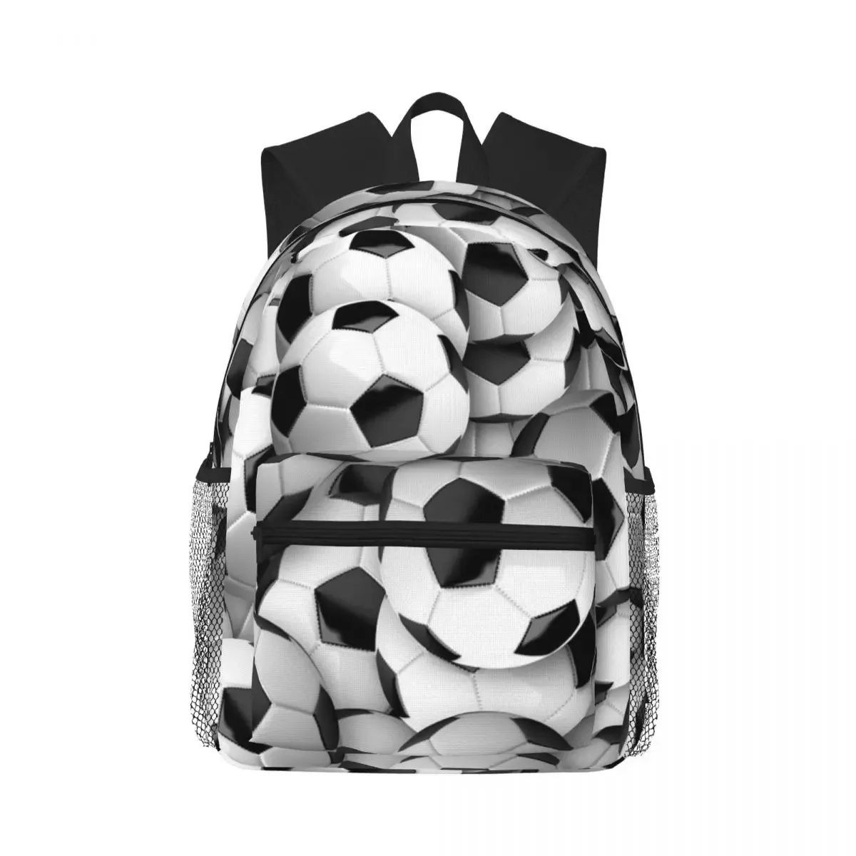 sac à dos de football pour étudiants, sac d'école pour enfants, sac à bandoulière pour ordinateur portable pour garçons et filles