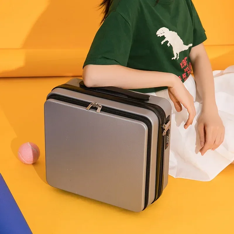 valise à main de voyage portable pour hommes et femmes, petit sac de toilette, trousse de maquillage, bagage de cabine, valise d'affaires pour hommes, 16 po