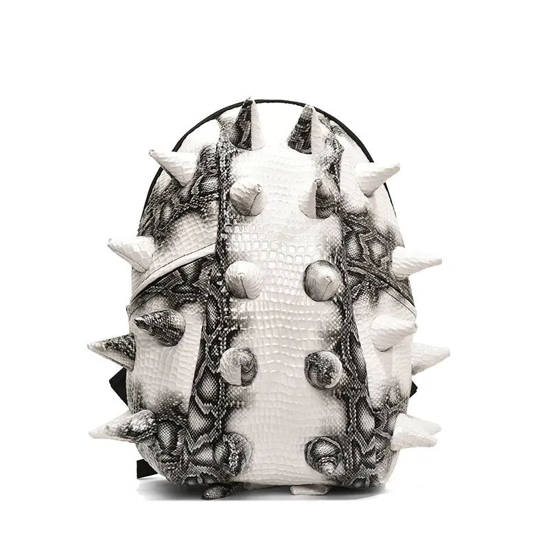 sac à dos motif hérisson pour l'école en plein air personnalité drôle sacs à dos d'équitation sacs créatifs pour femmes hommes sac de grande capacité