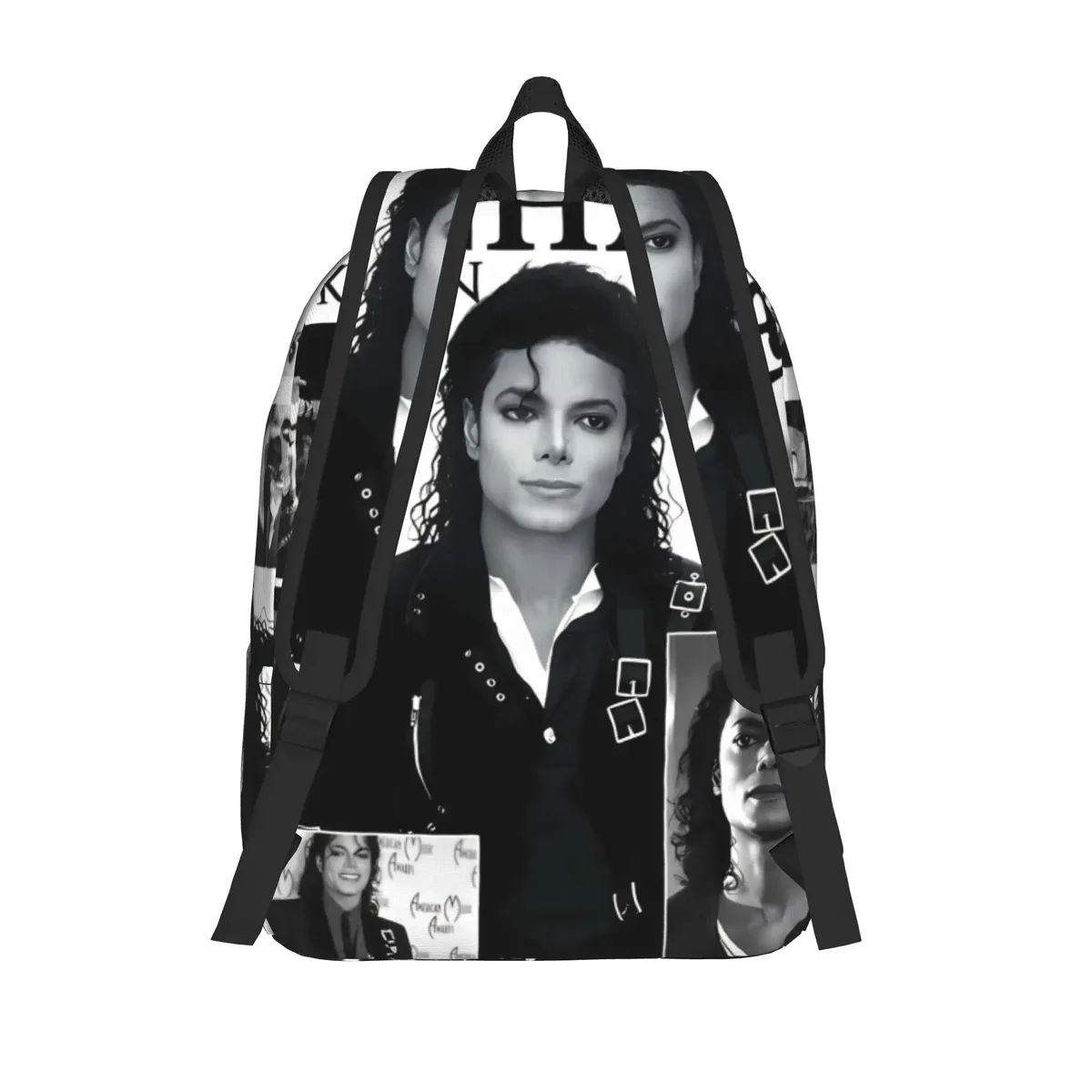 sac à dos michael jacksons musical movie 2026 pour hommes et femmes, sac à dos cool pour le lycée, le travail, le collège, en toile, durable