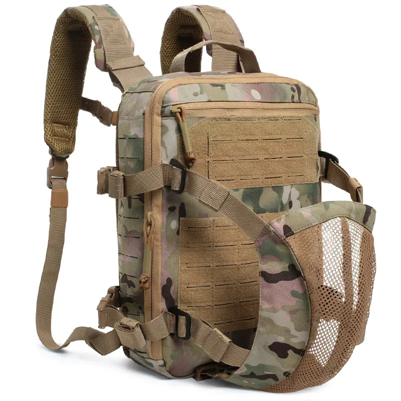 sac dos oxford université nylon vert olive beige noir camouflage poche integree fendue bandoulière arquée sport extérieur