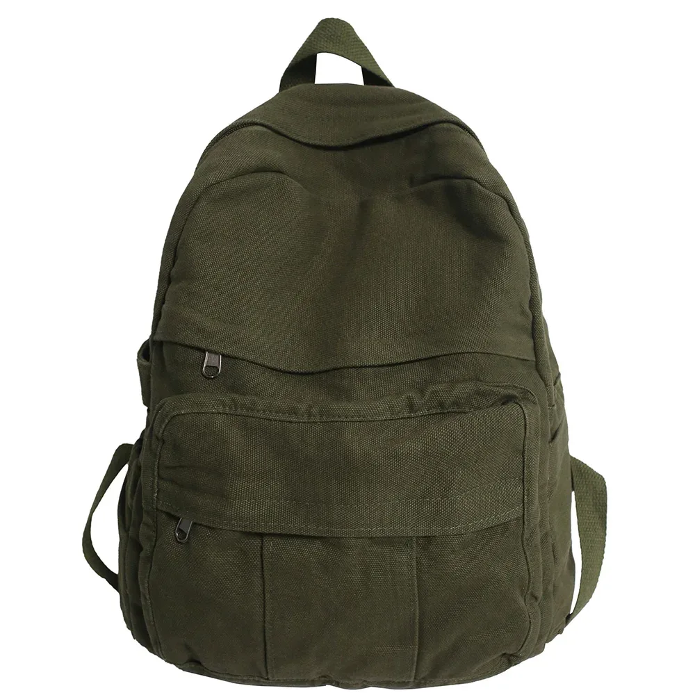 sac à dos en toile pour femme, nouveau style, vintage, pour étudiante, sac d'école, sac pour ordinateur portable, sac de voyage kawaii