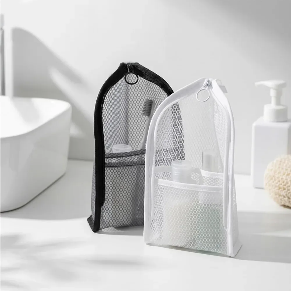 trousse de toilette eva à poser, respirante, à séchage rapide, étui pour brosse à dents, anti-moisissure, organisateur de cosmétiques pour les voyages, les dortoirs universitaires, la salle de sport et la douche.