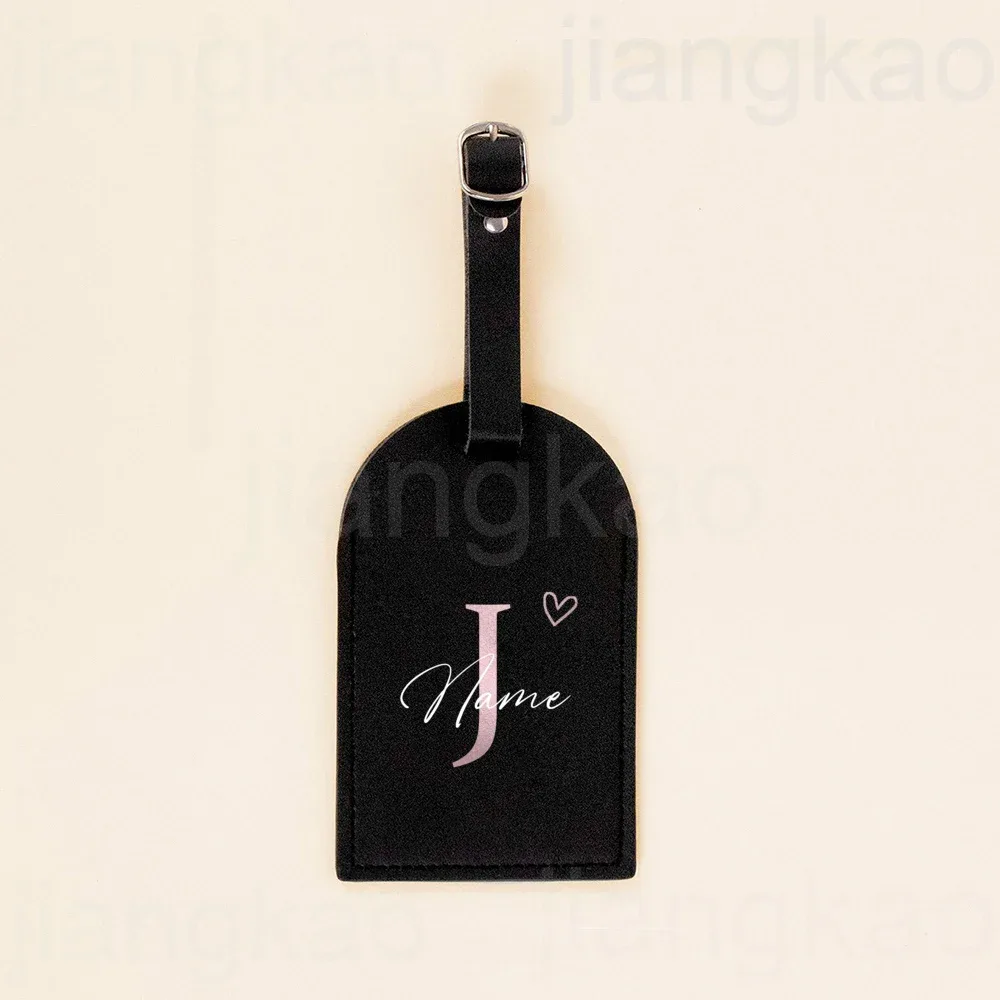 lettre personnalisée avec nom monogramme étiquettes de bagage en cuir pour valise bagages sac à main étiquette de sac de voyage personnalisée meilleur cadeau