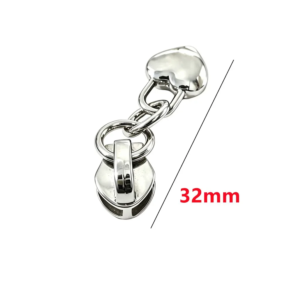 5/300pcs 3 # têtes de fermeture éclair pour fermetures éclair en nylon, kit de réparation pour sacs, vêtements, vestes, accessoires de couture diy