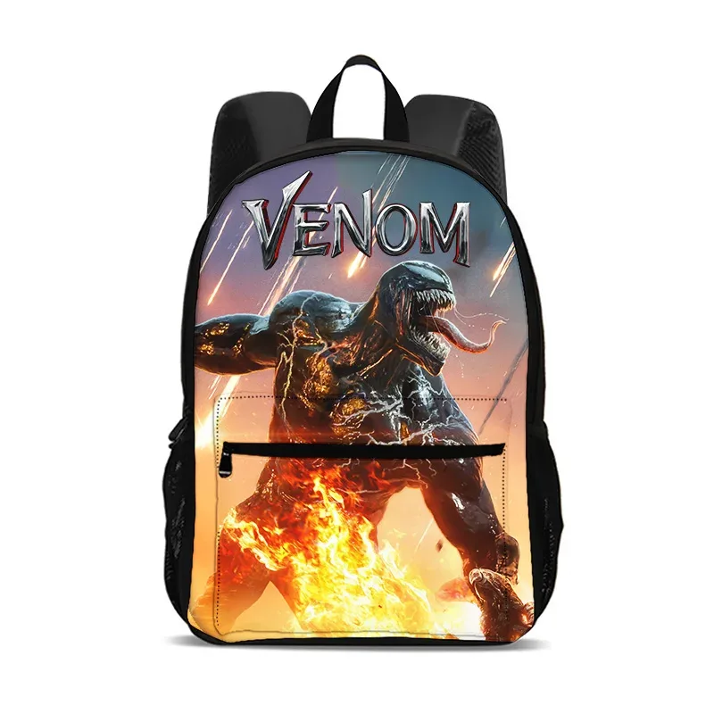 sac à dos de grande capacité venom movie, à la mode, pour voyage, papeterie, cadeau pour garçons et filles, pour l'école, polyvalent