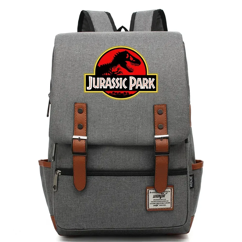 b3303 sac à dos tendance dinosaure jurassic park world avec boucle pour enfants, adolescents, étudiants, femmes et hommes