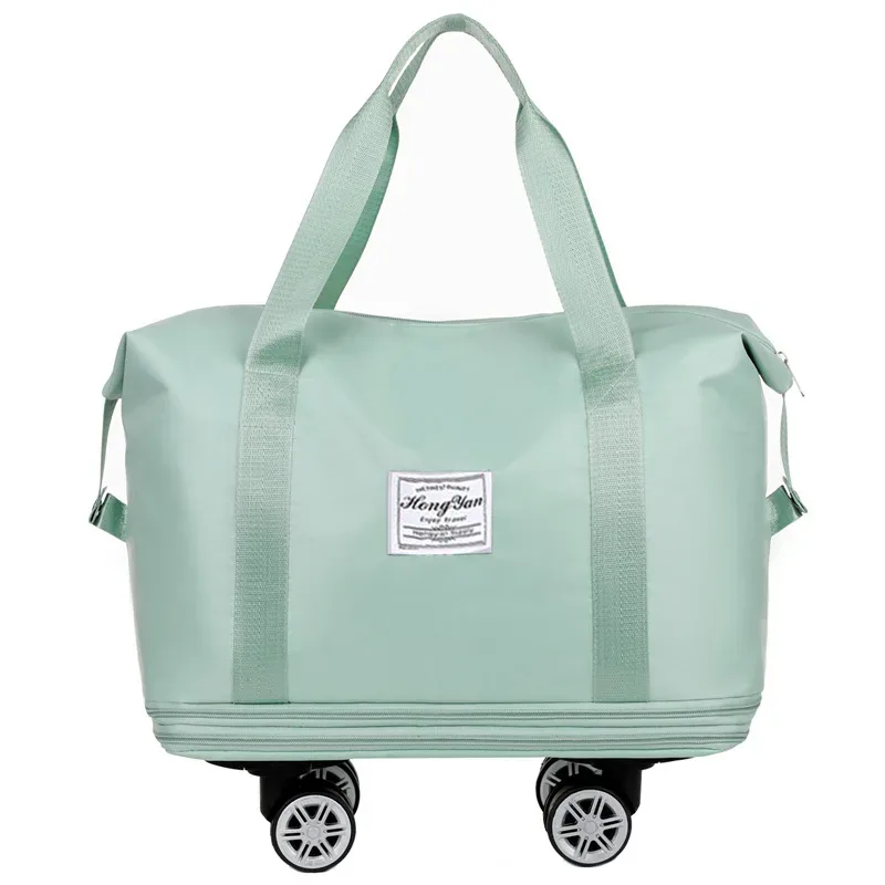sac voyage bagage roulettes oxford université toupie poignée sup lat front blanche unisexe grande capacité séparation humide sèche