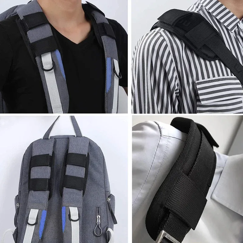 1 pièce de coussinet de bandoulière détachable pour sac à dos, sac à bandoulière, coussinet de décompression antidérapant pour bandoulière, accessoires pour sacs.