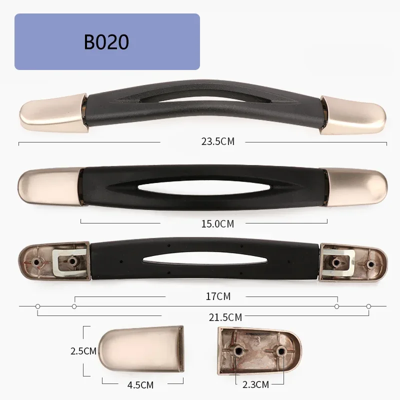 poignée pour bagages samsontie, pièces de rechange, accessoires de valise, réparation de remplacement, résistant à l'usure, durable