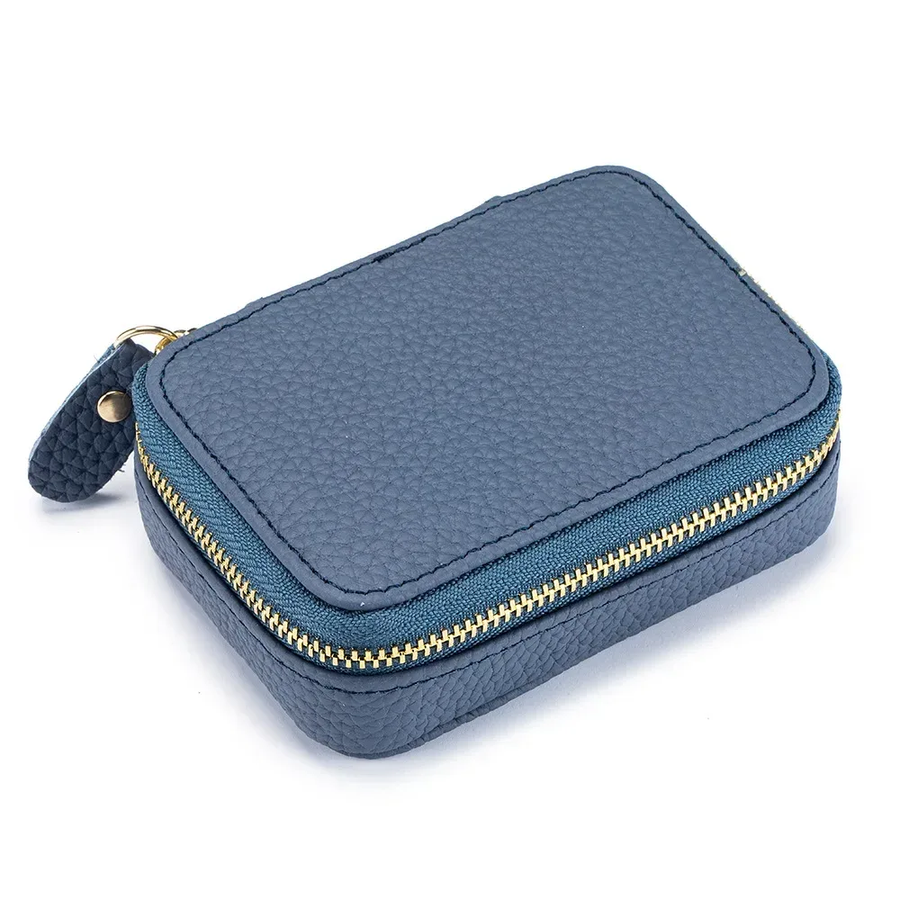 petit sac de maquillage, pochette de rangement pour pièces de monnaie en plein air, étui en cuir pour rouge à lèvres et lèvres, organisateur de cosmétiques de voyage pour femmes, sac à main avec miroir