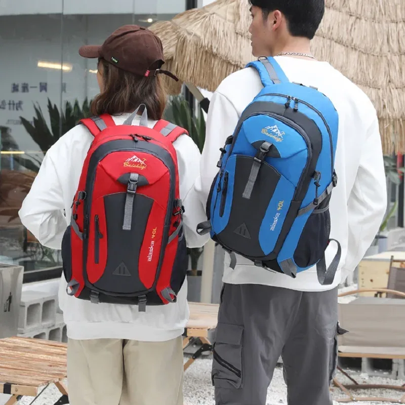 sac à dos de voyage sportif unisexe 2026, grande capacité, en nylon léger, pour la randonnée en extérieur, pour hommes et femmes, sac d'école pour étudiants
