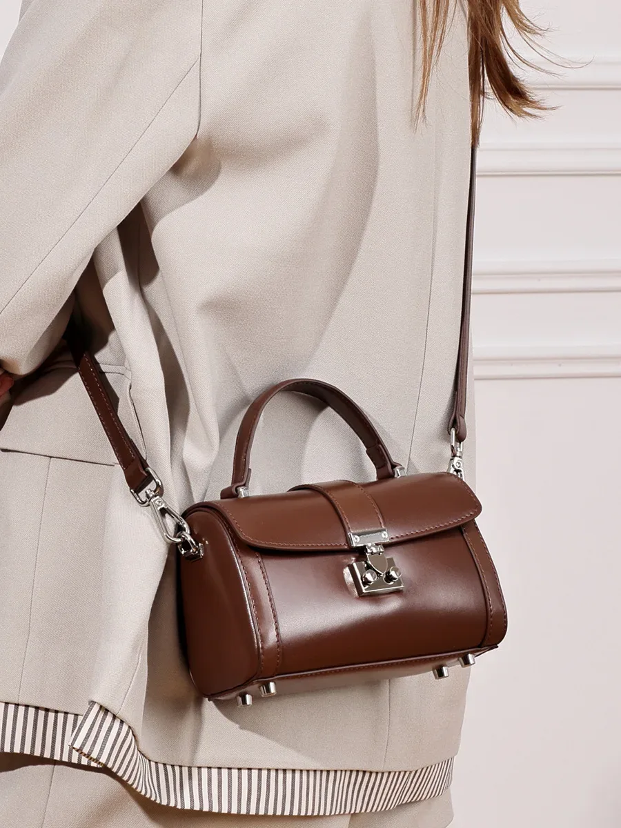 sacs à main de luxe en cuir véritable de vache pour femmes, sacs à bandoulière, sacs à main pour femmes, nouveau sac à la mode, nouveau petit sac de luxe