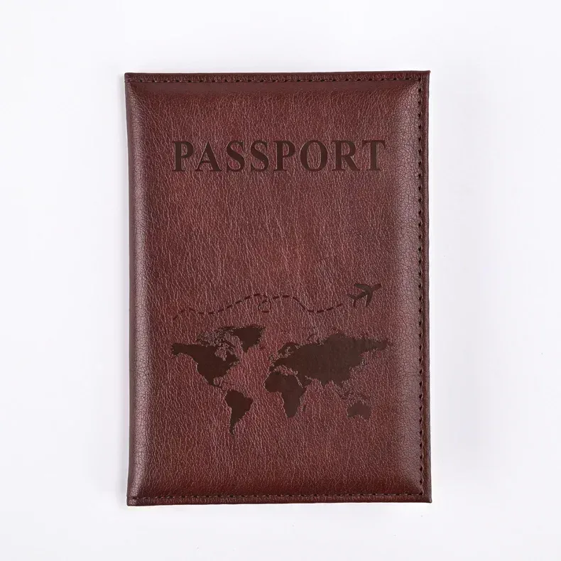 housse de passeport de voyage pour femmes et hommes, porte-passeport, étui pour cartes de crédit