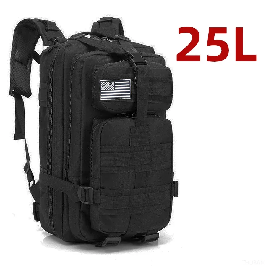 sac dos nylon rose bandes horizontales poche latérale drapeau américain sangles ajustables grande capacité voyage randonnée