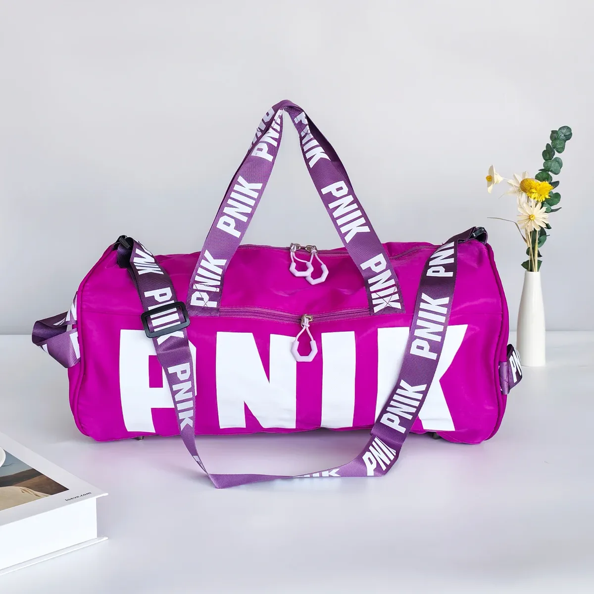 Nouveau sac de voyage, sac de sport, sac de Fitness pour hommes et femmes, sac à bandoulière Portable imprimé, sac à bandoulière, rangement de grande capacité