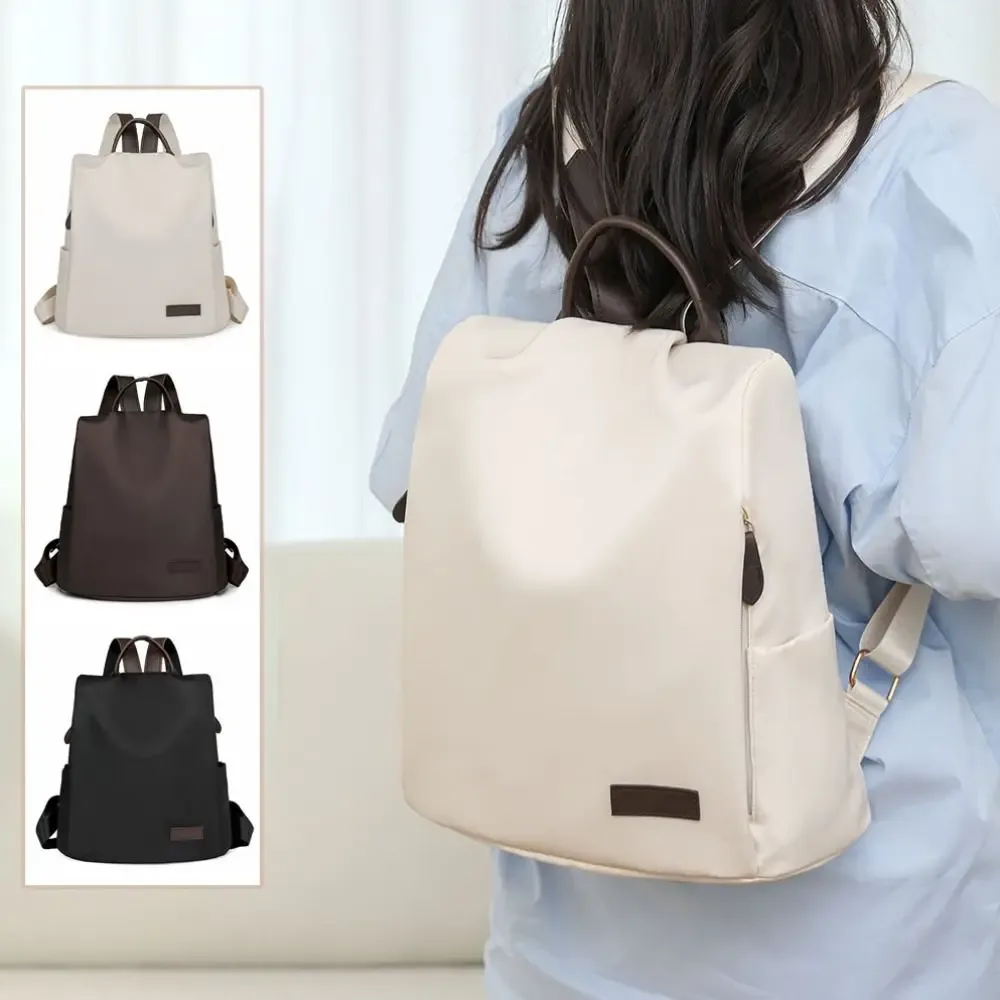 sac à dos en nylon de grande capacité, antivol, en tissu oxford, pour étudiants, avec plusieurs poches, sac à bandoulière de voyage 15,6 pouces
