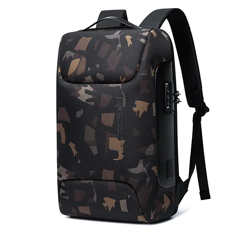 sac dos oxford université noir polyester intérieur ordinateur portable ceinture coussin air usage voyage école affaires