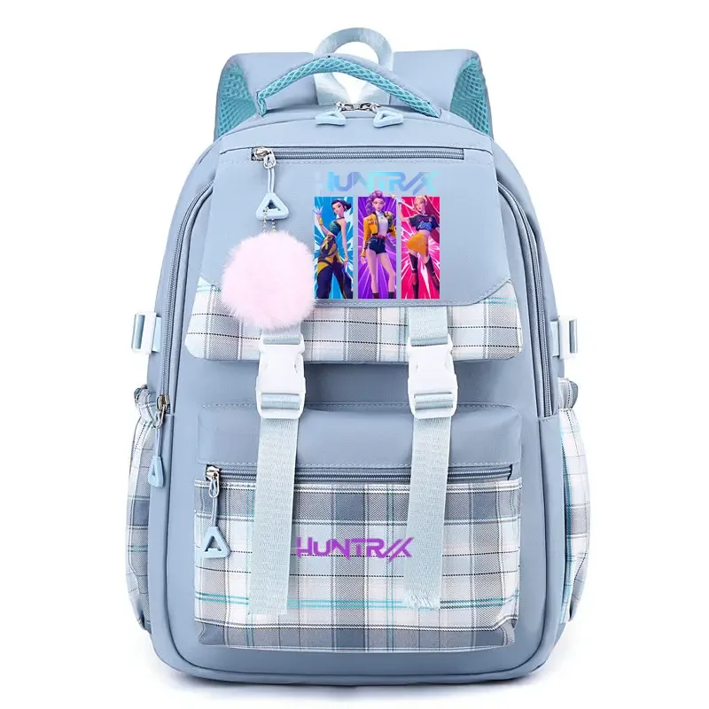 sac à dos d'étudiant k-pop demon hunters, cartable de grande capacité pour adolescents, sac à dos de voyage pour ordinateur portable pour femmes, cadeau