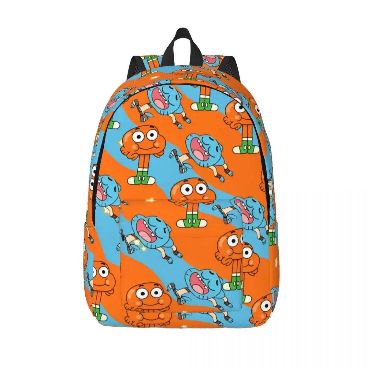 Gumball Darwin visage mode sac à dos sport lycée affaires jeu vidéo sac à dos pour hommes femmes ordinateur portable toile sacs