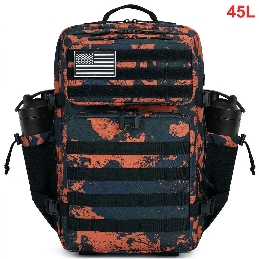 sac dos oxford université imperméable multicouche classique tactique unisexe grande capacité randonnée camping sport bureau salle sport