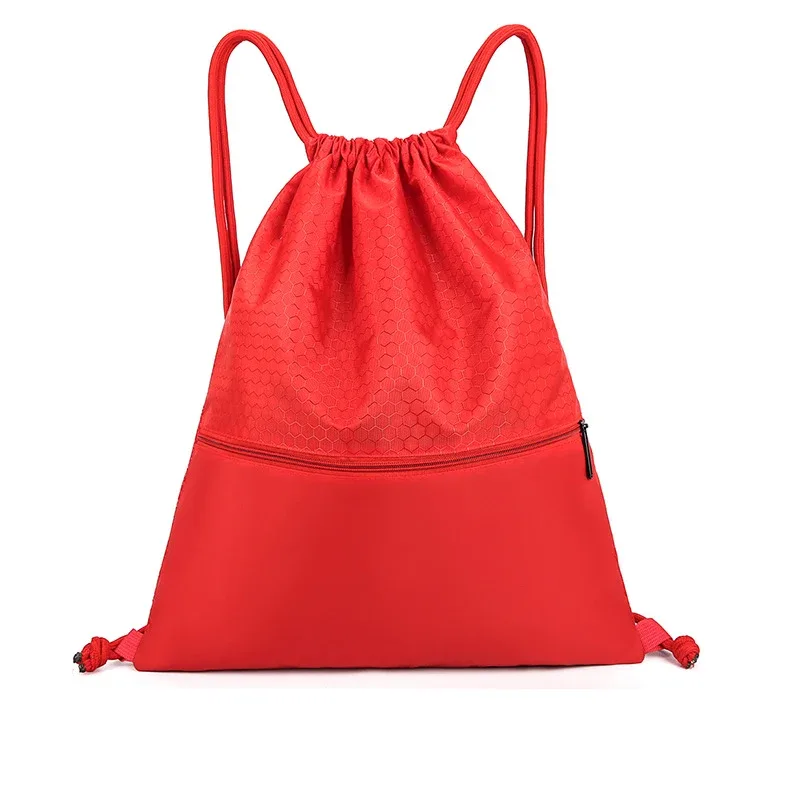 sac de rangement de basket-ball personnalisé avec logo imprimé sr, sac de football avec cordon de serrage, sports de course