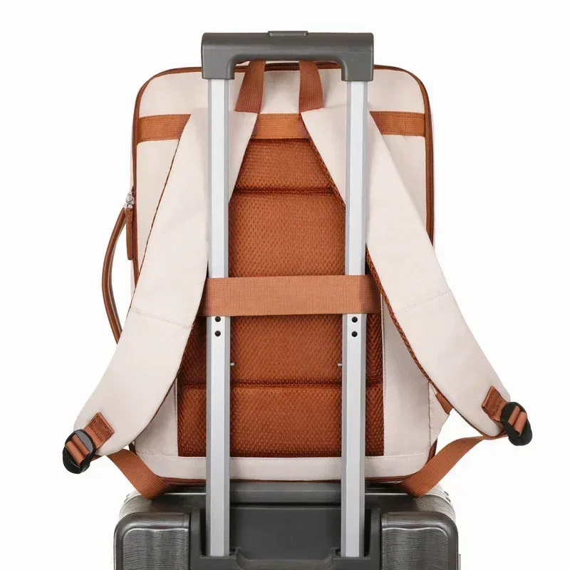 sac à dos d'affaires étanche pour femmes, sac pour ordinateur portable, sac de banlieue pour week-end avec port usb, sacs pour étudiants, sac de jour de voyage