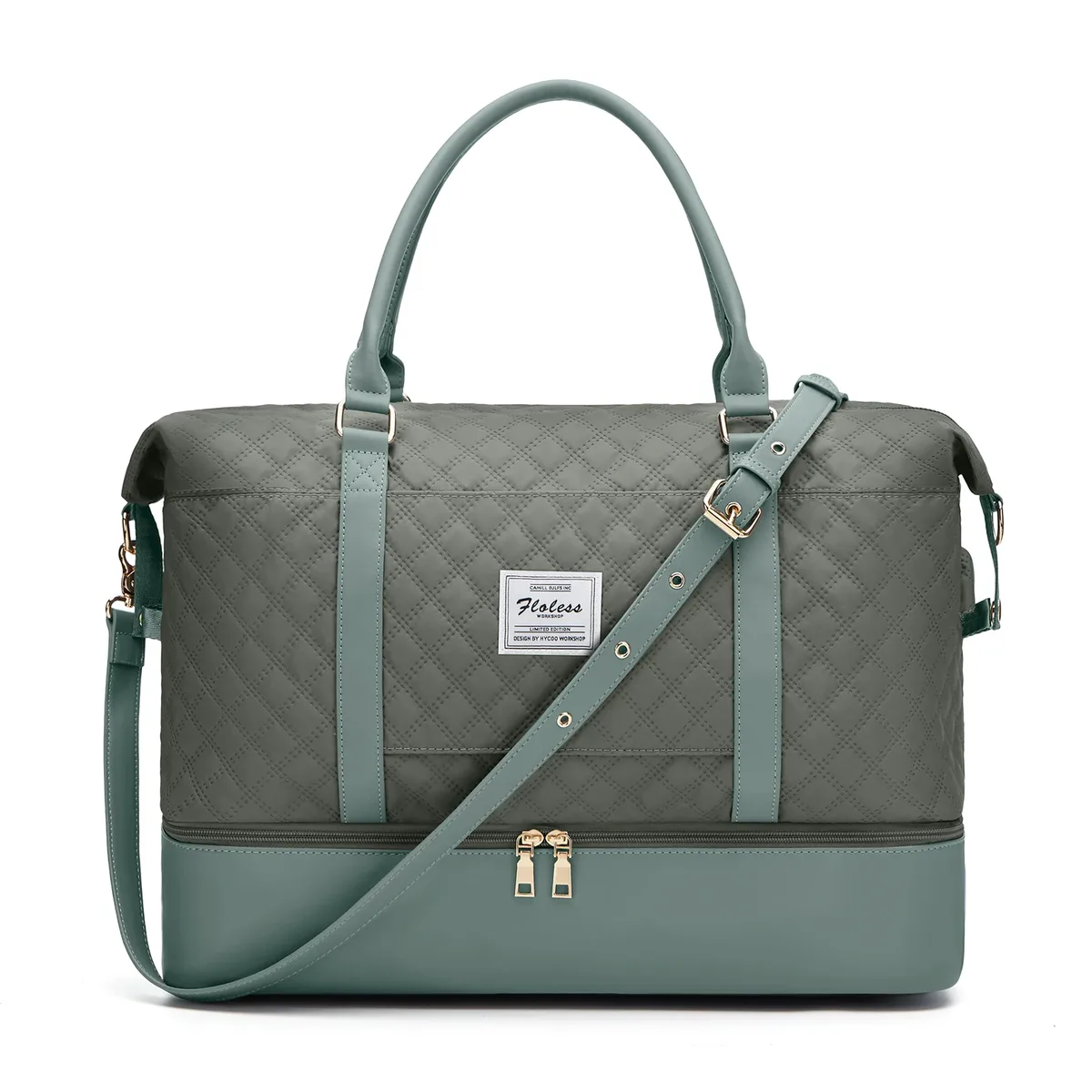 sac de week-end pour femme grand sac de voyage fourre-tout avec compartiment à chaussures pour les essentiels de voyage sac d'hôpital de nuit