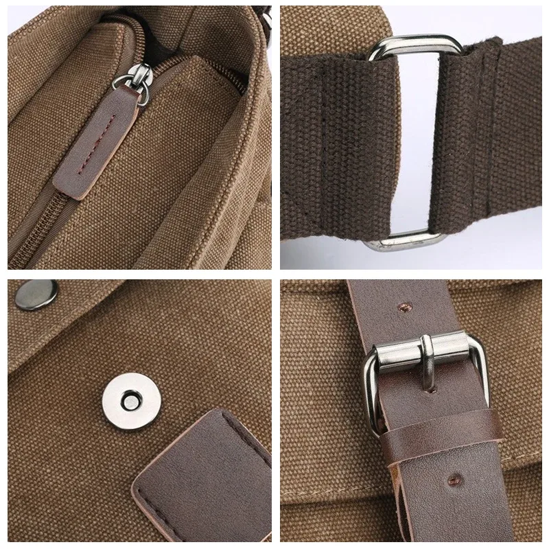 sacs messagers rétro pour hommes, sacs à main vintage en toile, sacs de loisirs, de travail et de voyage, sacs bandoulière pour homme, sacoche pour homme, bolsas