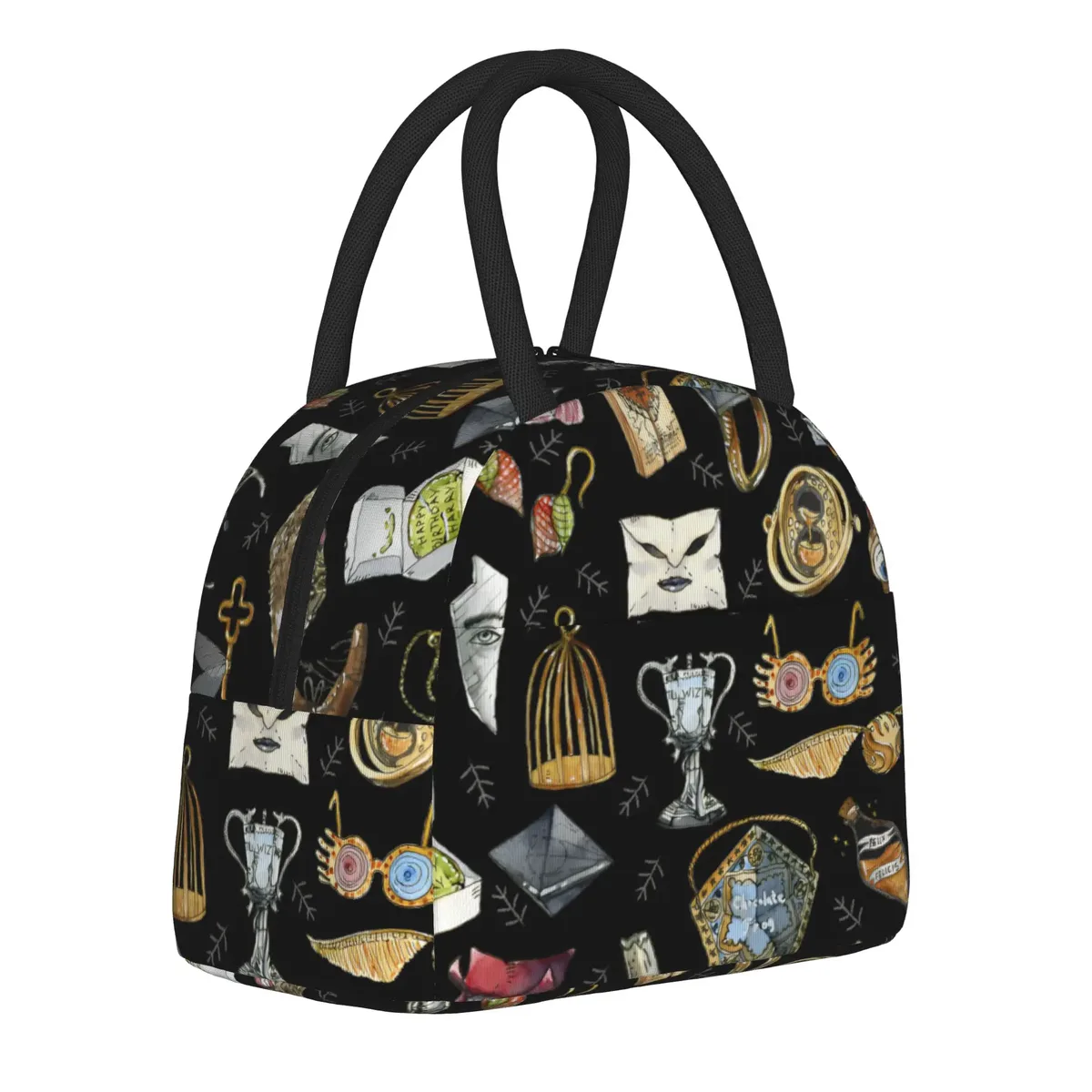 harries movie p-potters magic world sacs à lunch isothermes sac thermique conteneur à lunch sac fourre-tout boîte à lunch pour hommes et femmes travail en plein air