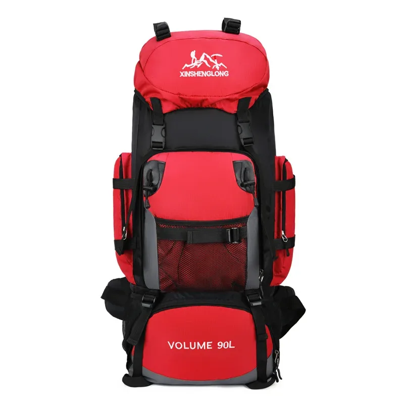 grand sac de voyage 90l, sac à dos de camping, randonnée, armée, escalade, alpinisme, sac de sport, sac à dos à bandoulière en plein air pour hommes et femmes